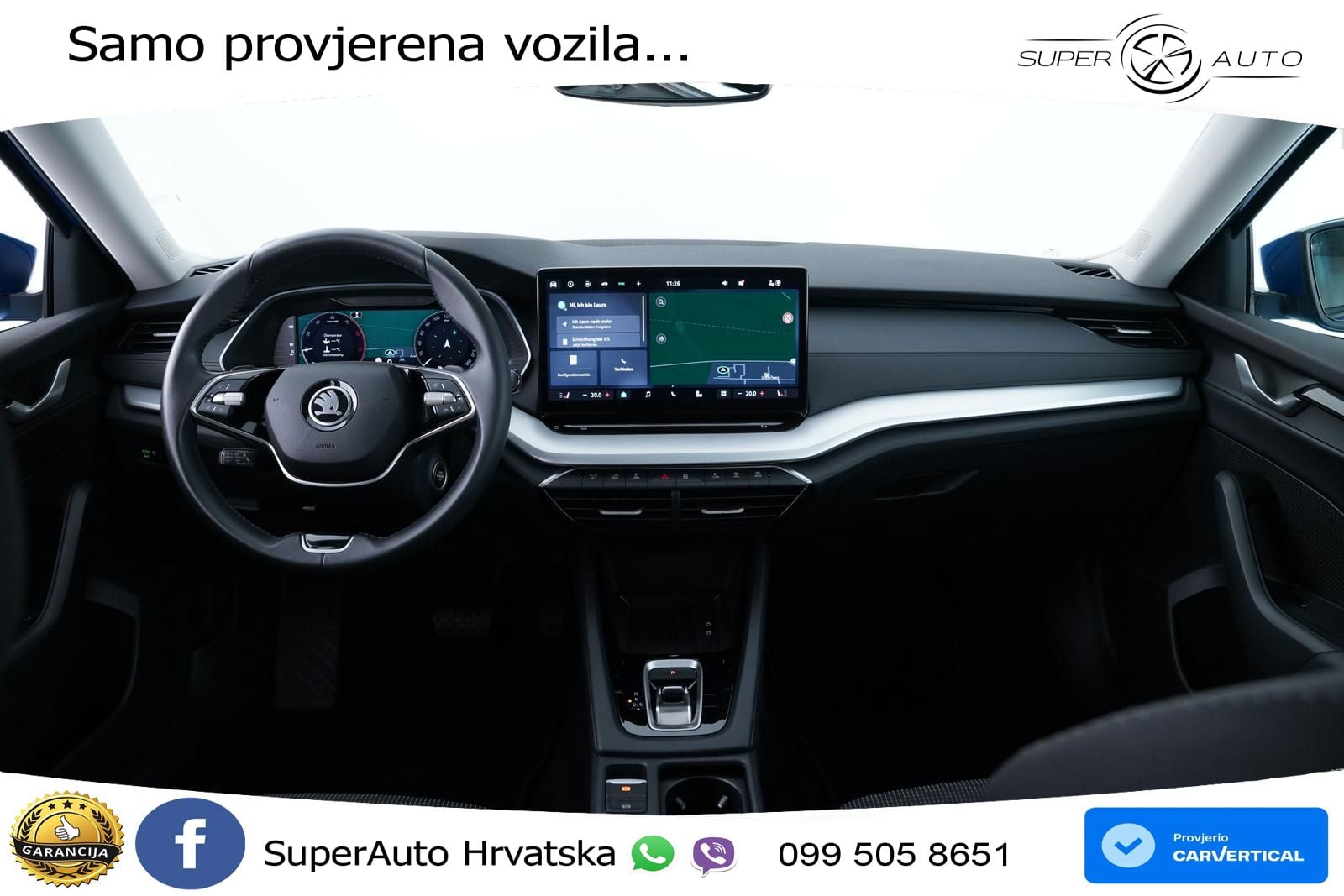 Škoda Octavia Combi 2.0 TDI (150 KS) DSG SportLine LED+GR SJED+ACC