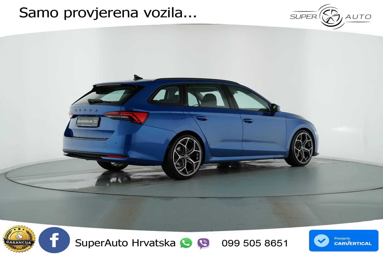 Škoda Octavia Combi 2.0 TDI (150 KS) DSG SportLine LED+GR SJED+ACC