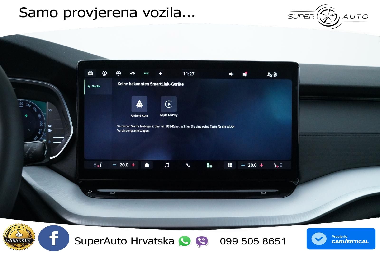 Škoda Octavia Combi 2.0 TDI (150 KS) DSG SportLine LED+GR SJED+ACC