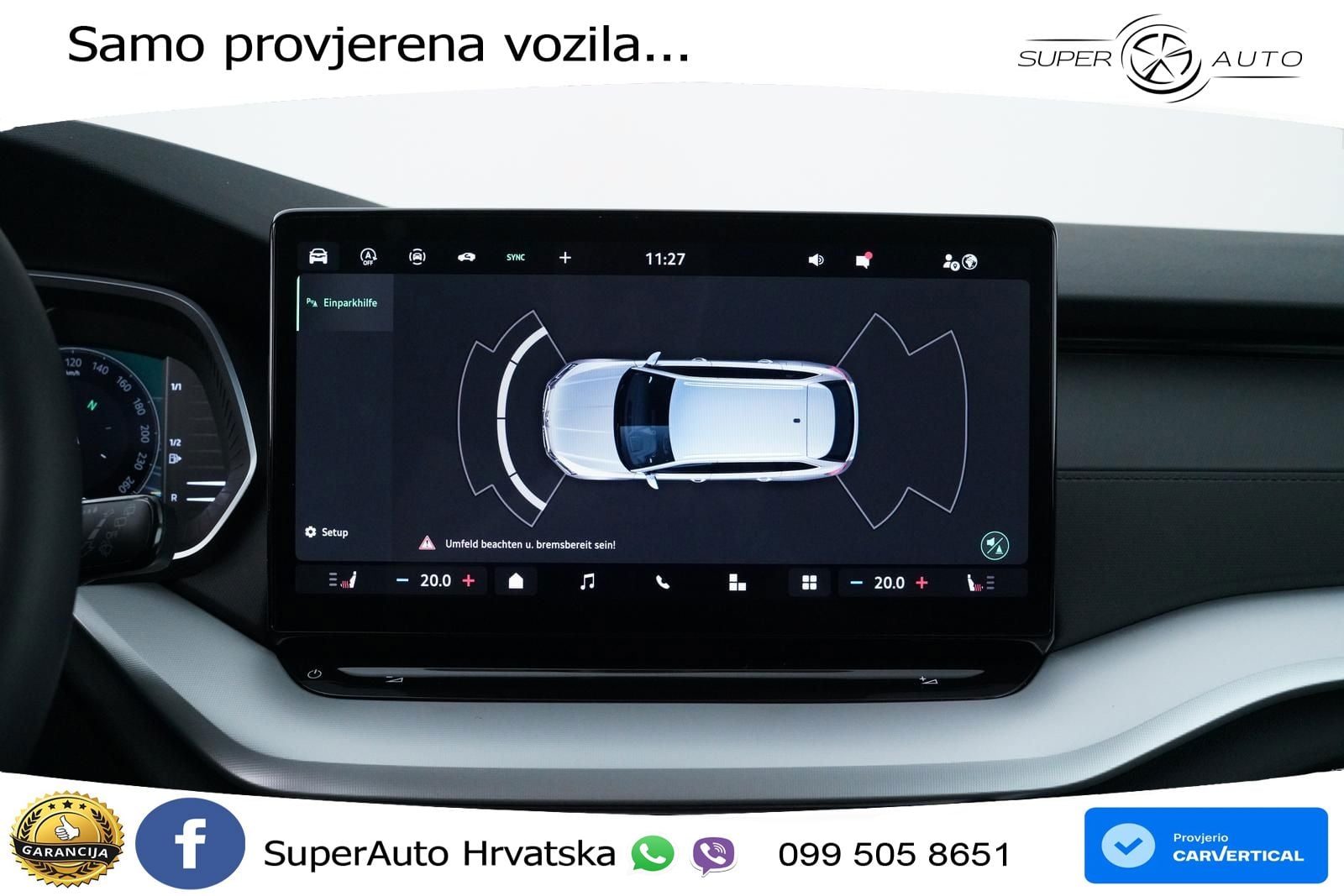 Škoda Octavia Combi 2.0 TDI (150 KS) DSG SportLine LED+GR SJED+ACC
