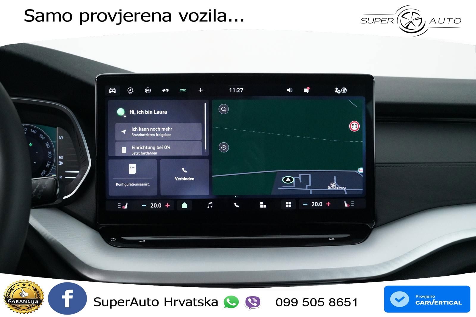 Škoda Octavia Combi 2.0 TDI (150 KS) DSG SportLine LED+GR SJED+ACC