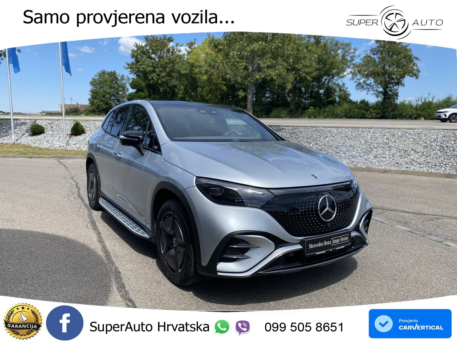Mercedes EQE SUV 300 98 kWh (245 KS) AMG ACC+GR SJED+360+PANO