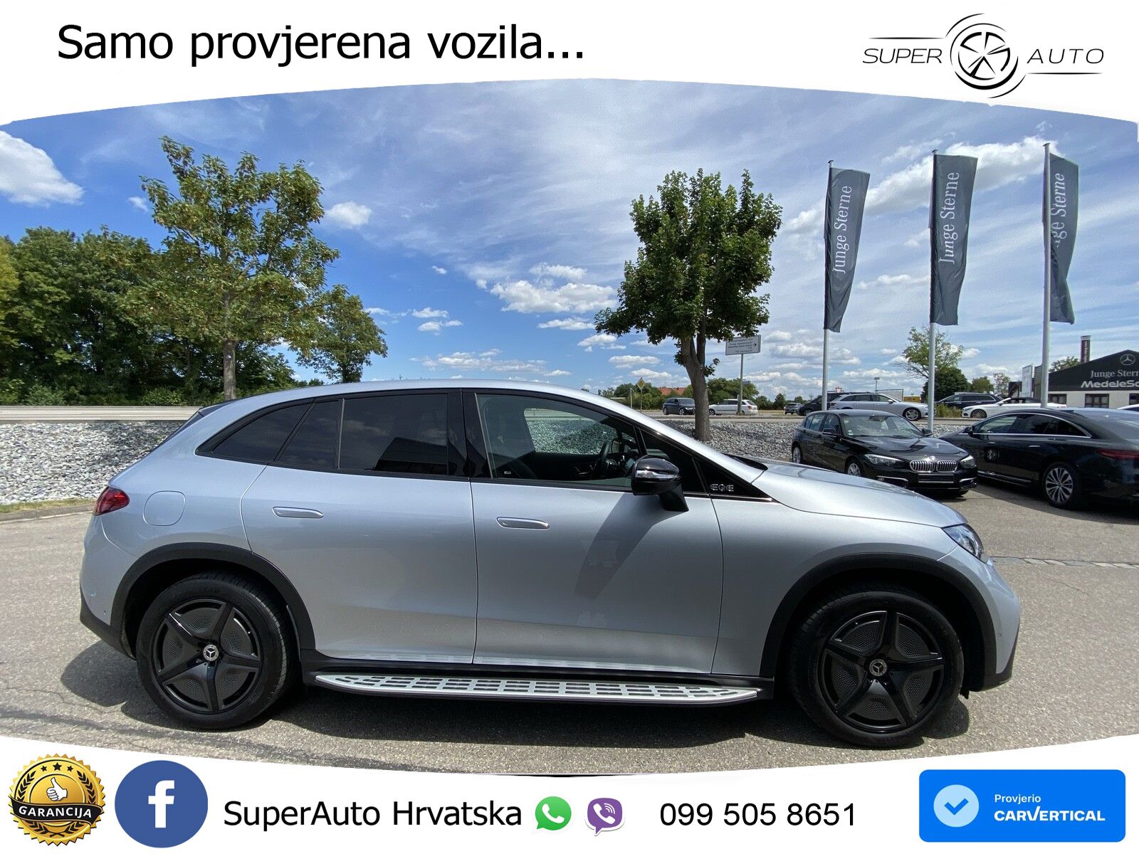 Mercedes EQE SUV 300 98 kWh (245 KS) AMG ACC+GR SJED+360+PANO