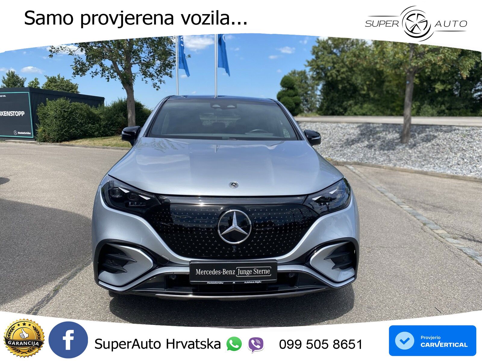 Mercedes EQE SUV 300 98 kWh (245 KS) AMG ACC+GR SJED+360+PANO