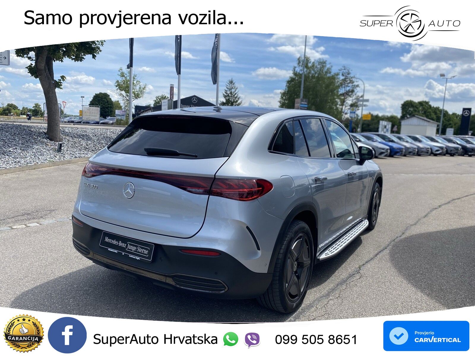 Mercedes EQE SUV 300 98 kWh (245 KS) AMG ACC+GR SJED+360+PANO