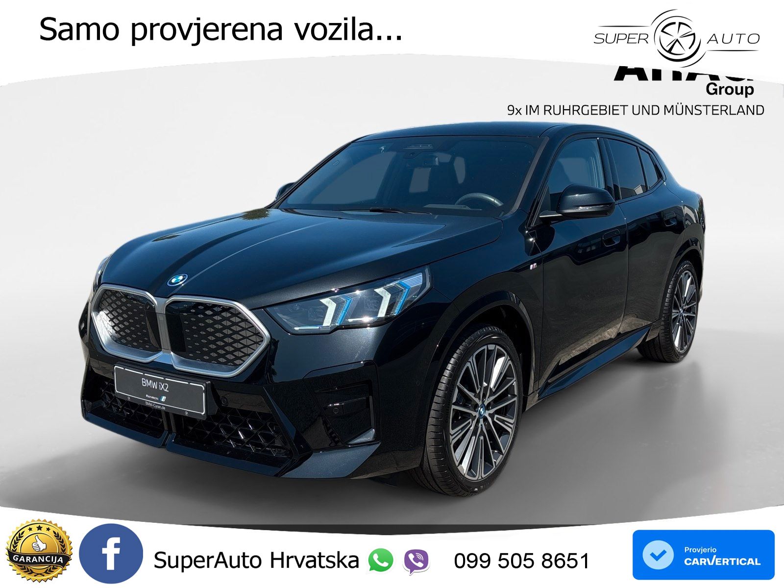 BMW iX2 66.5 kWh (313 KS) xDrive30