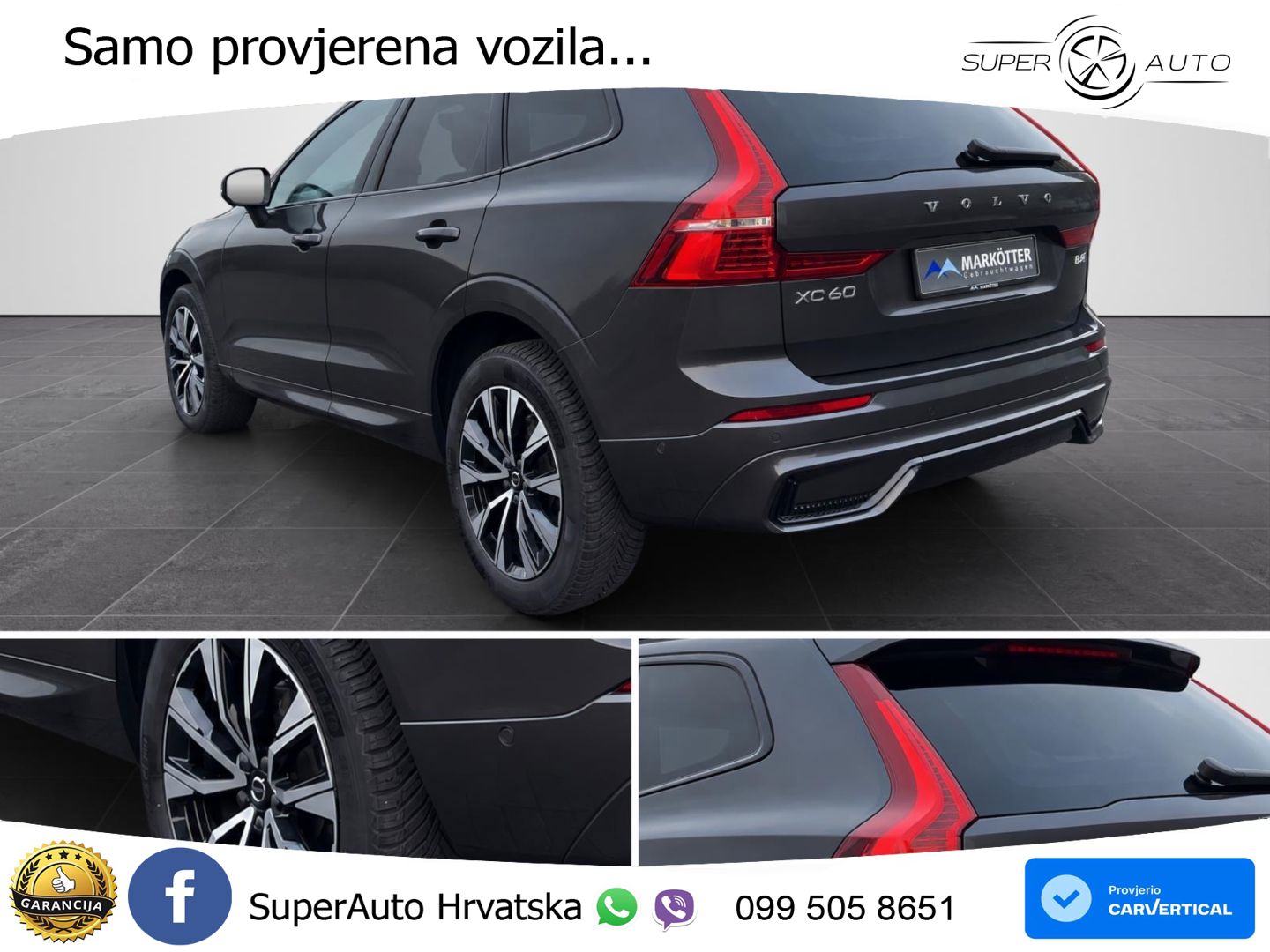 Volvo XC60 B4 Diesel AWD Geartronic LED+GR SJED+ACC