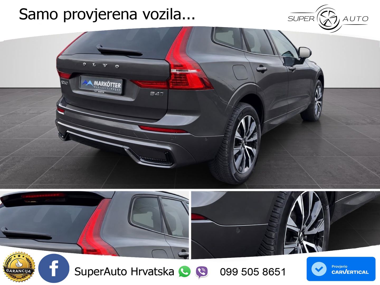 Volvo XC60 B4 Diesel AWD Geartronic LED+GR SJED+ACC