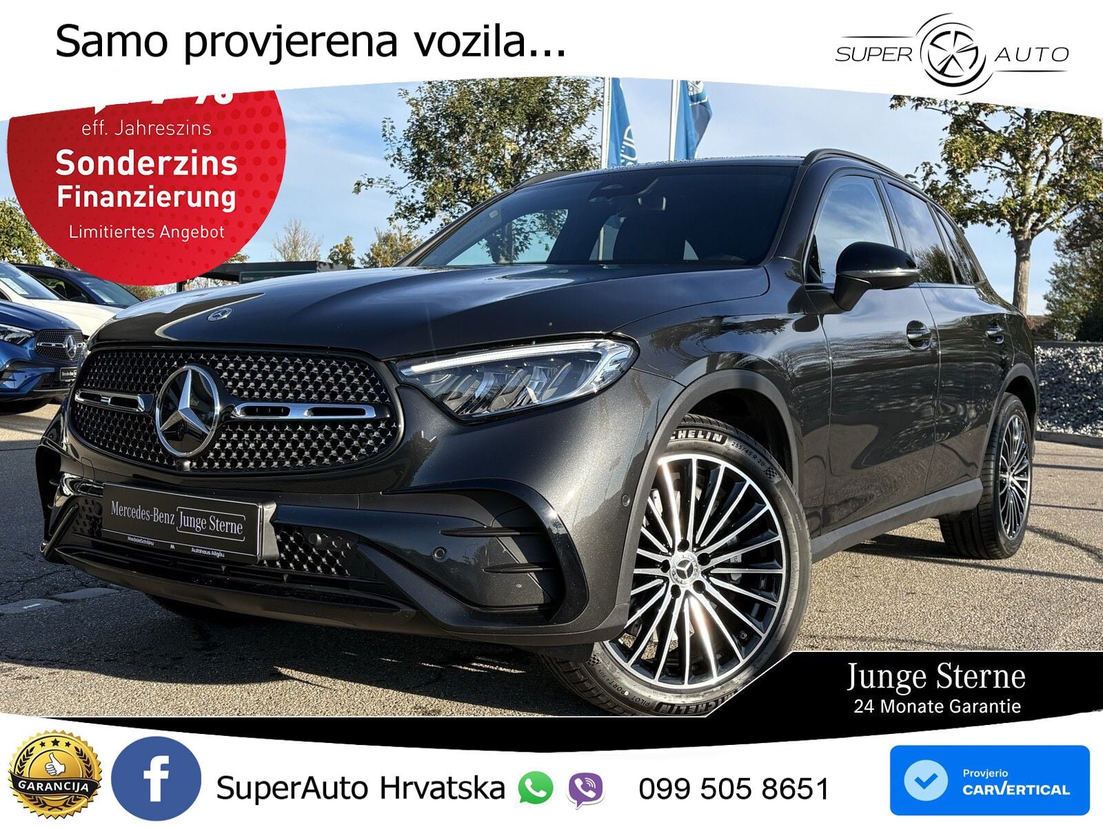 Mercedes GLC 200 (204 KS) 4MATIC 9G-TRONIC AMG LED+GR SJED+ACC