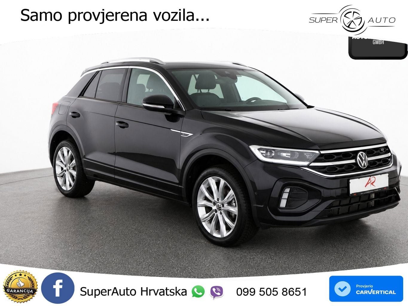 Volkswagen T-Roc 1.5 TSI (150 KS) DSG R-Line LED+GR SJED+ACC