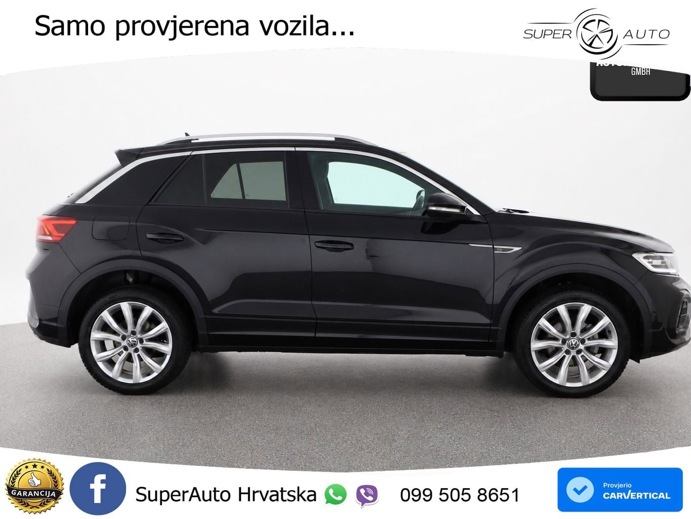 Volkswagen T-Roc 1.5 TSI (150 KS) DSG R-Line LED+GR SJED+ACC