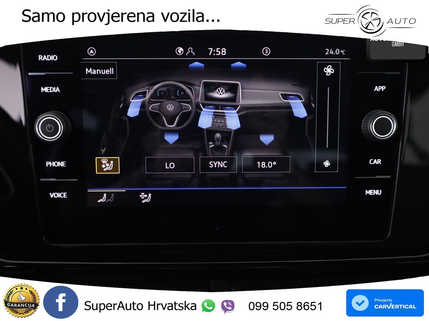 Volkswagen T-Roc 1.5 TSI (150 KS) DSG R-Line LED+GR SJED+ACC