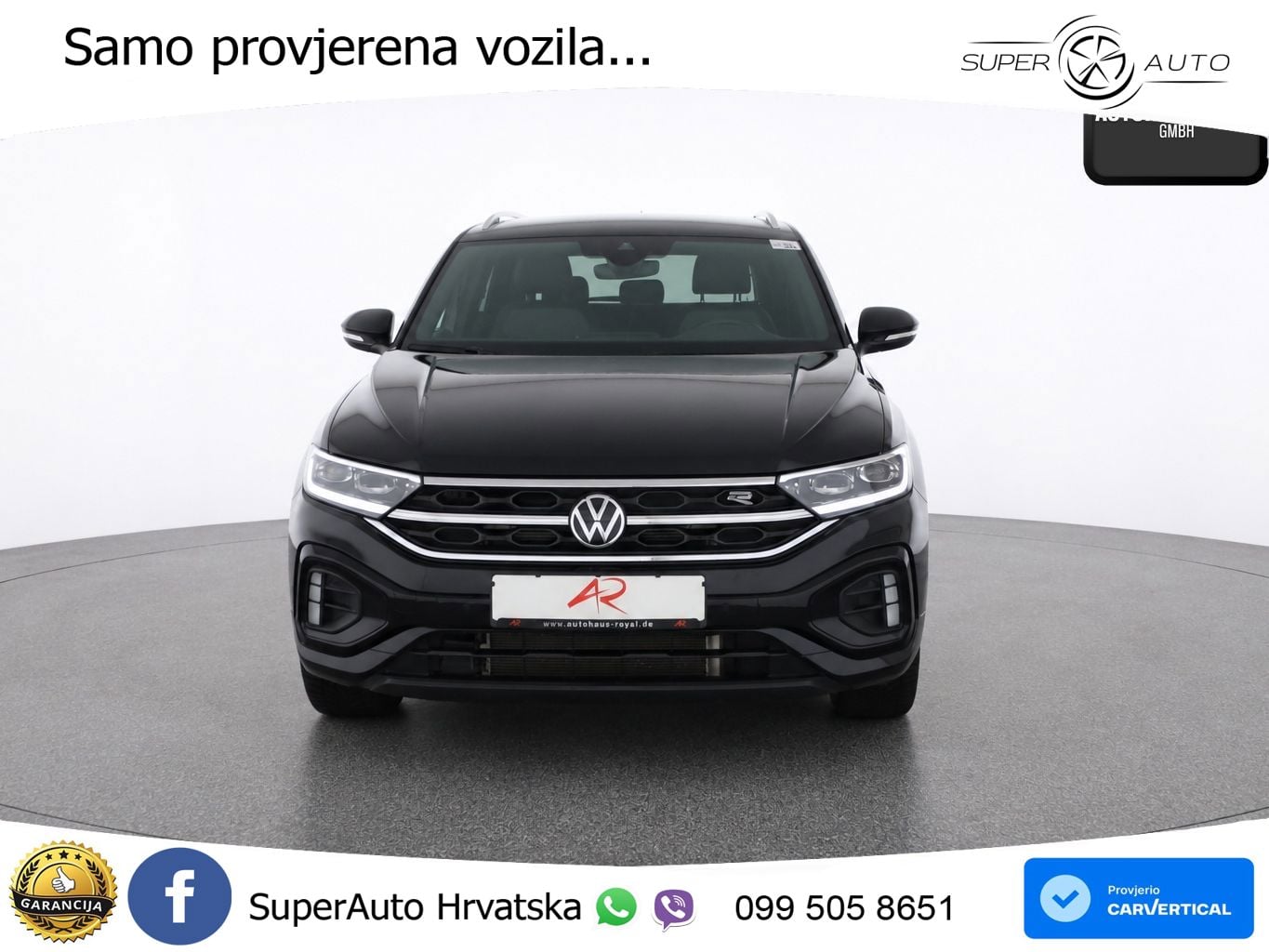 Volkswagen T-Roc 1.5 TSI (150 KS) DSG R-Line LED+GR SJED+ACC