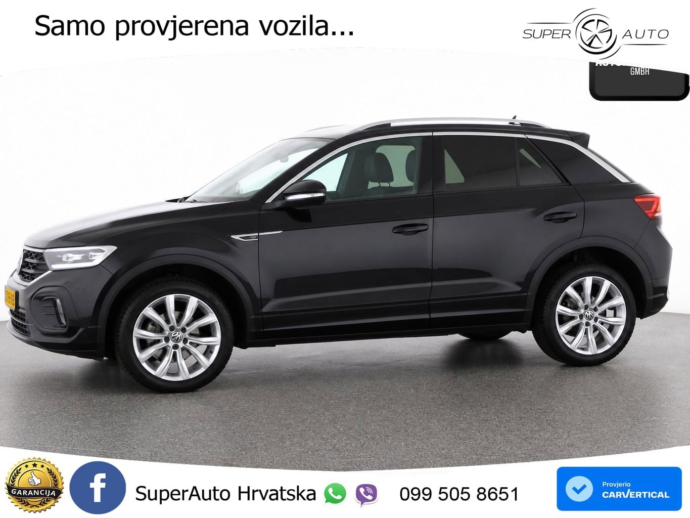 Volkswagen T-Roc 1.5 TSI (150 KS) DSG R-Line LED+GR SJED+ACC