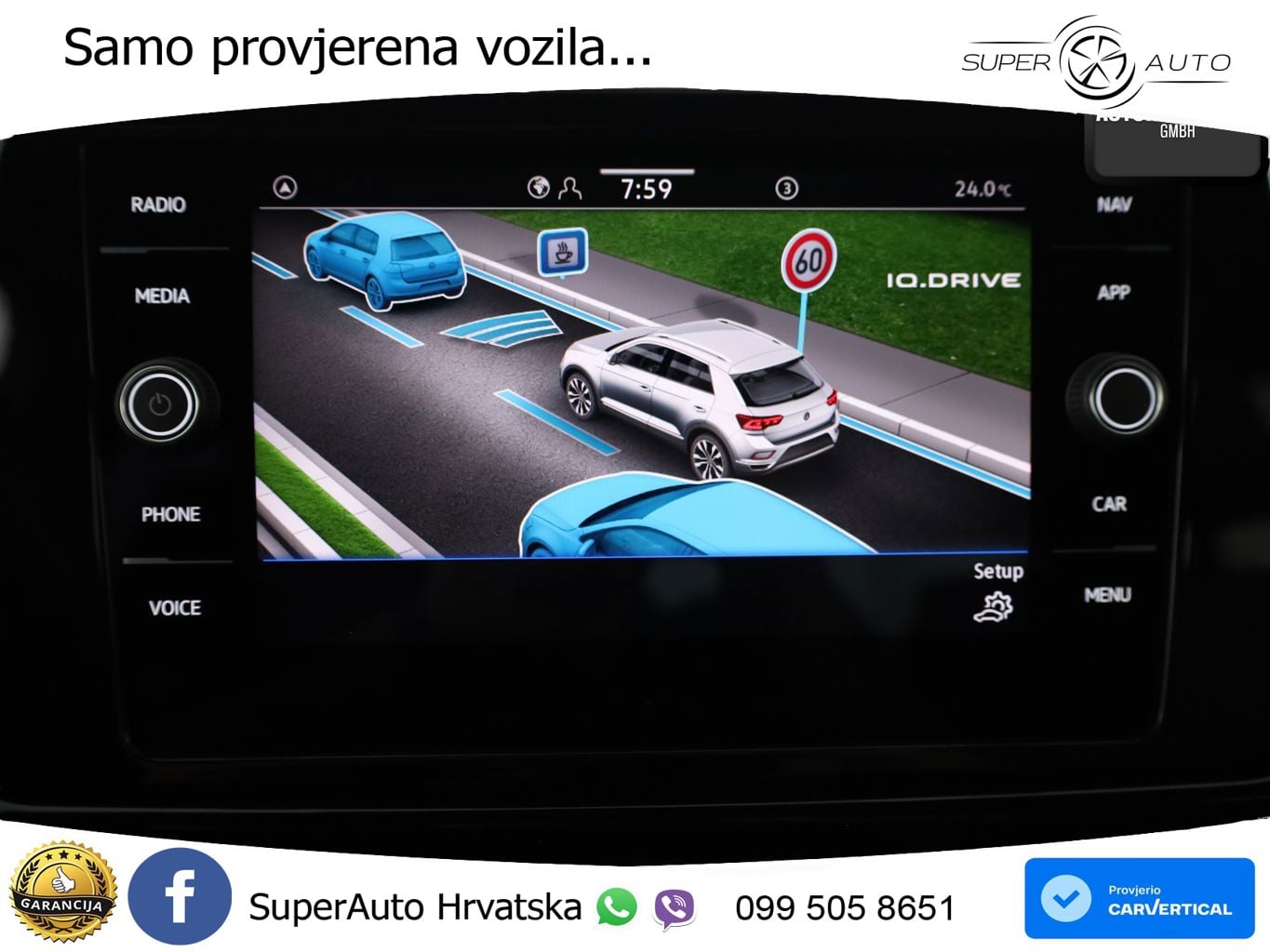 Volkswagen T-Roc 1.5 TSI (150 KS) DSG R-Line LED+GR SJED+ACC