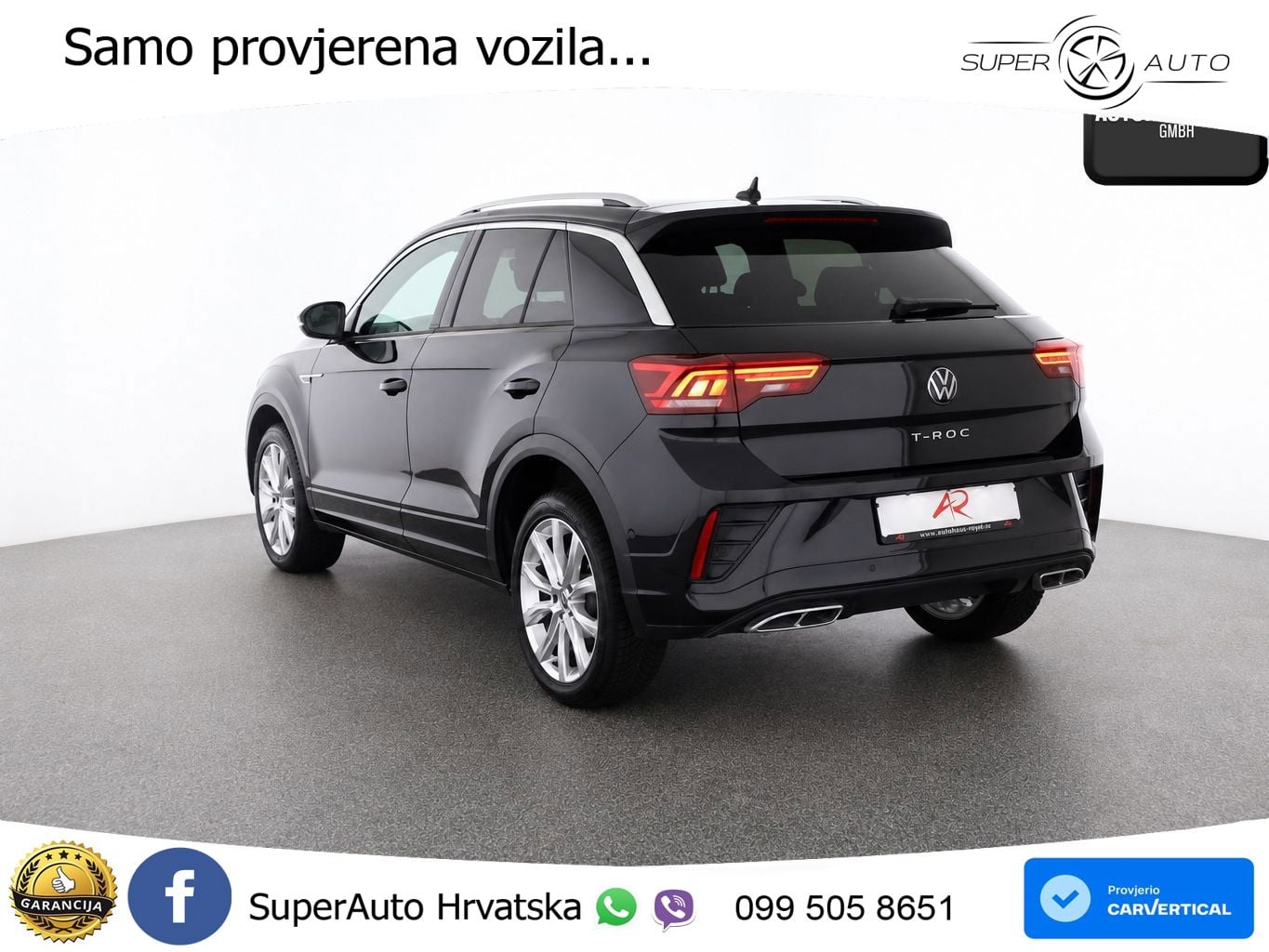 Volkswagen T-Roc 1.5 TSI (150 KS) DSG R-Line LED+GR SJED+ACC