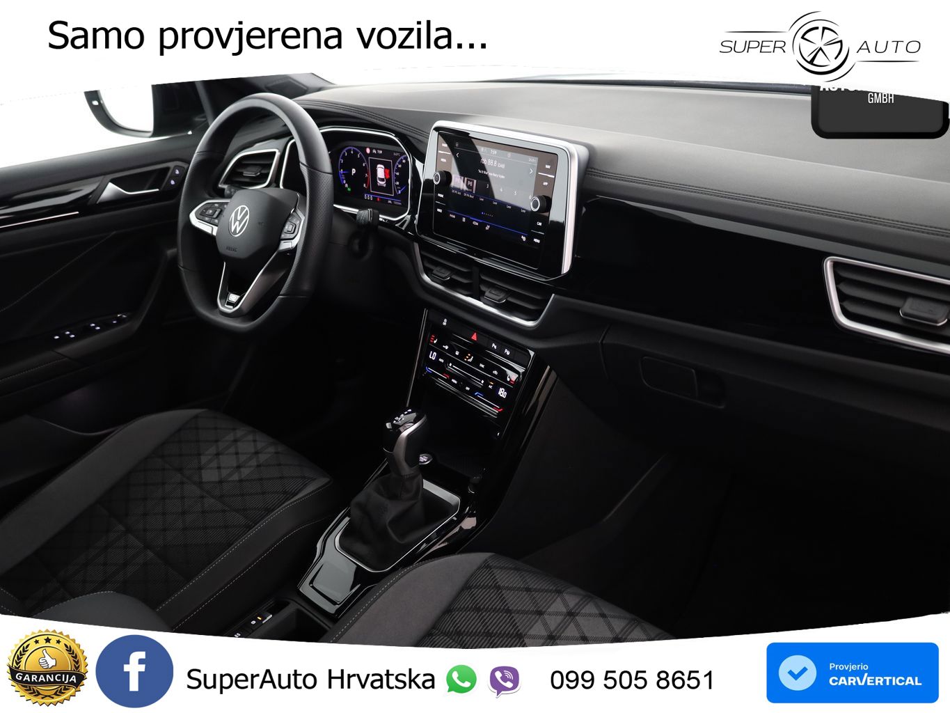 Volkswagen T-Roc 1.5 TSI (150 KS) DSG R-Line LED+GR SJED+ACC