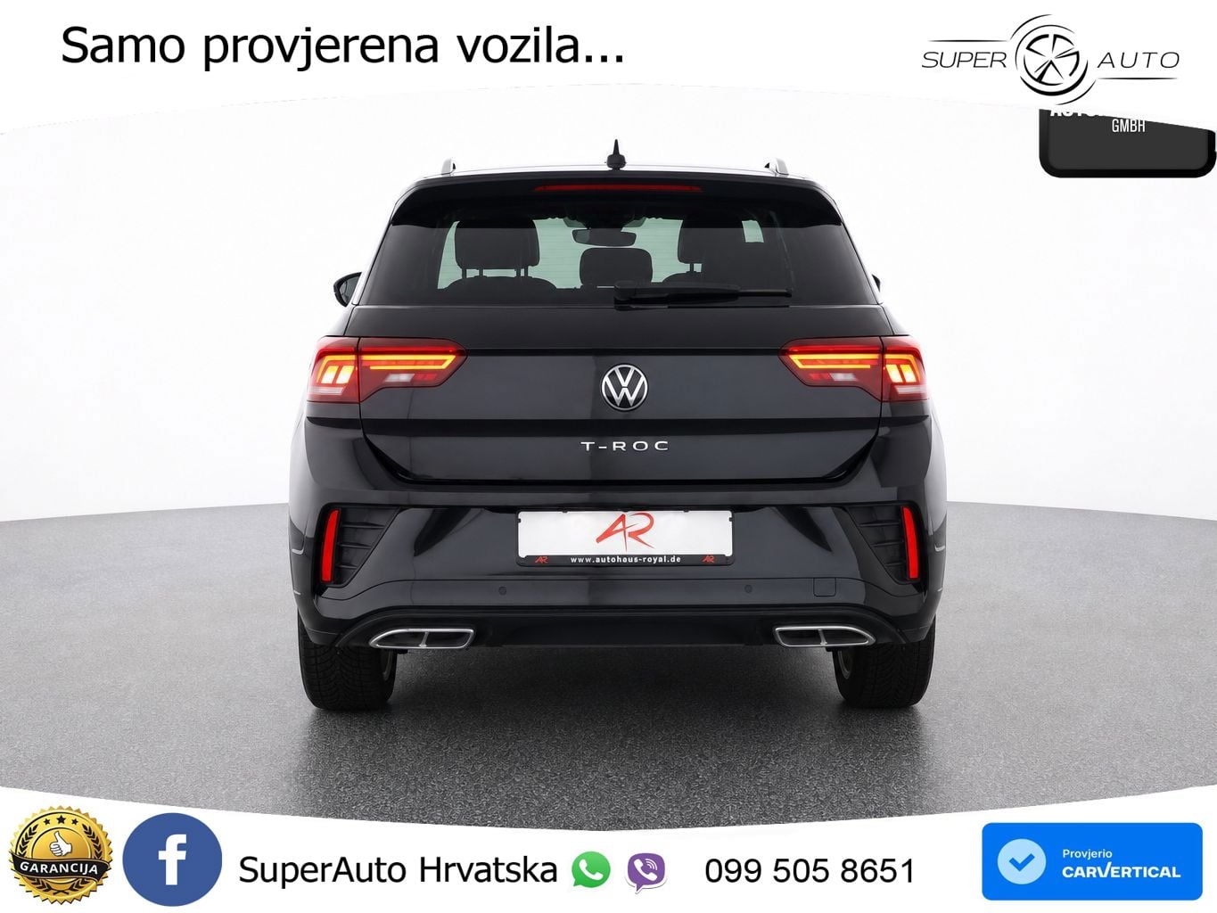Volkswagen T-Roc 1.5 TSI (150 KS) DSG R-Line LED+GR SJED+ACC
