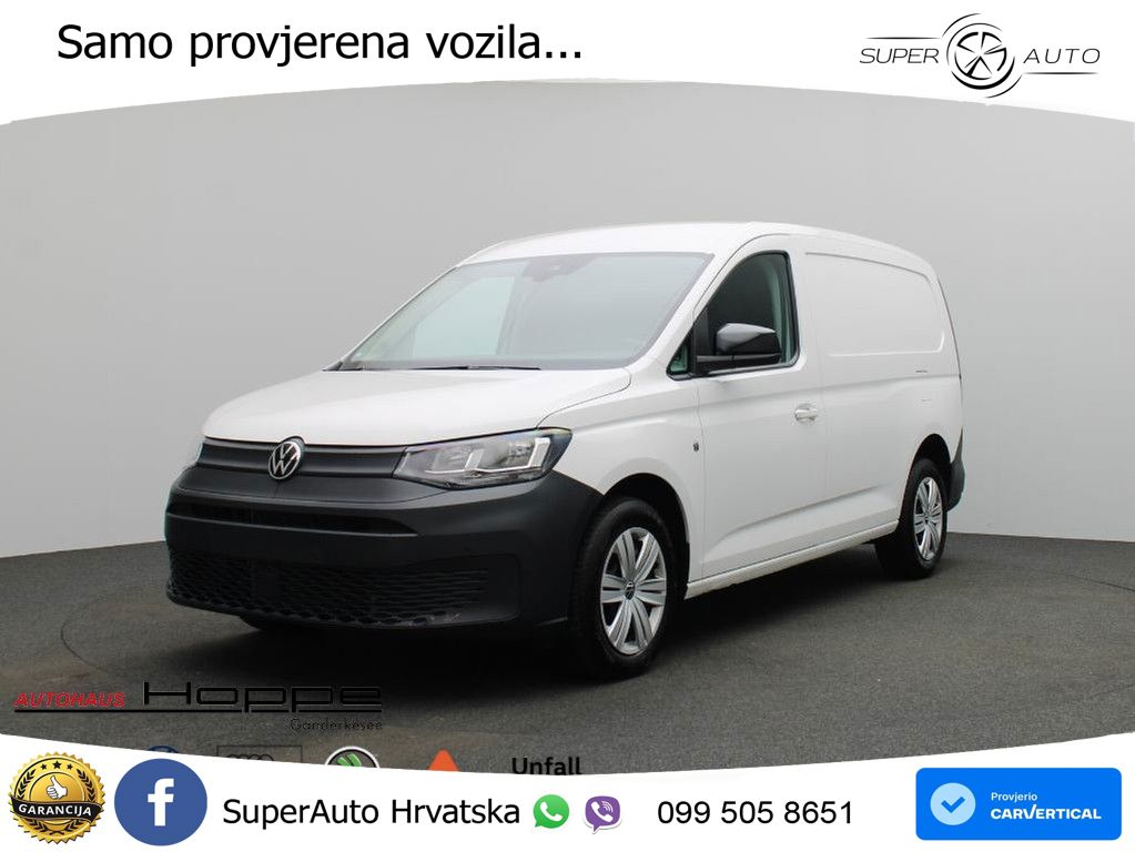 Volkswagen Caddy Cargo Maxi 2.0TDI+DSG+AHK+NAVI+KAMERA+APP+ 122 KS