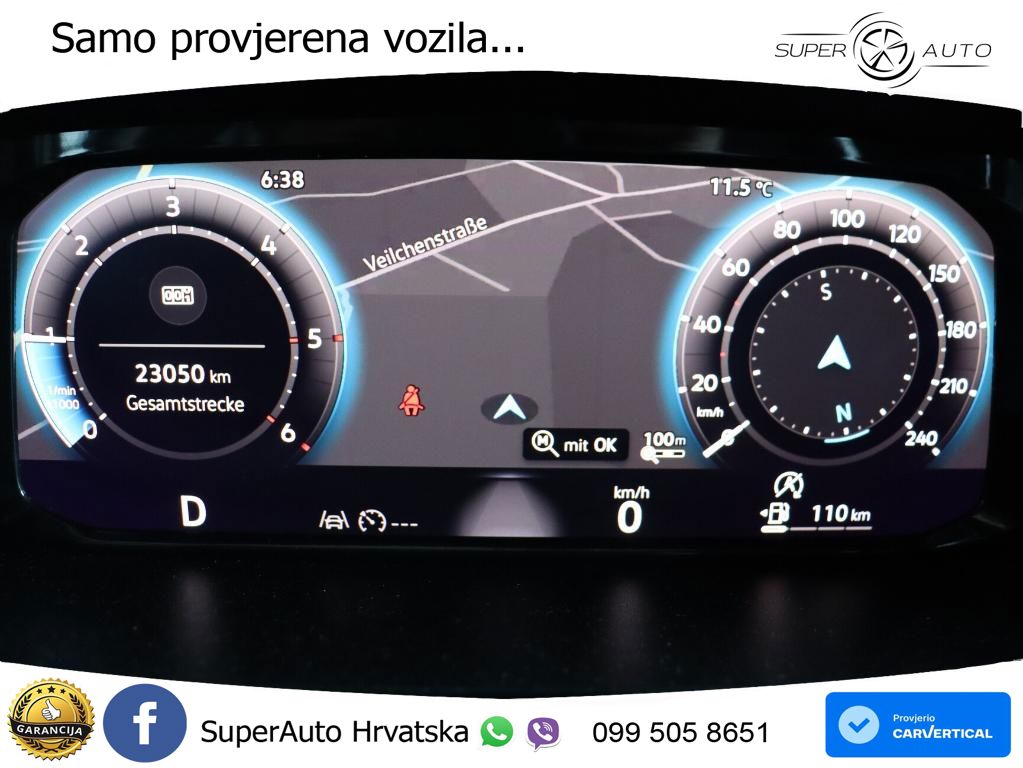 Volkswagen Caddy Cargo Maxi 2.0TDI+DSG+AHK+NAVI+KAMERA+APP+ 122 KS