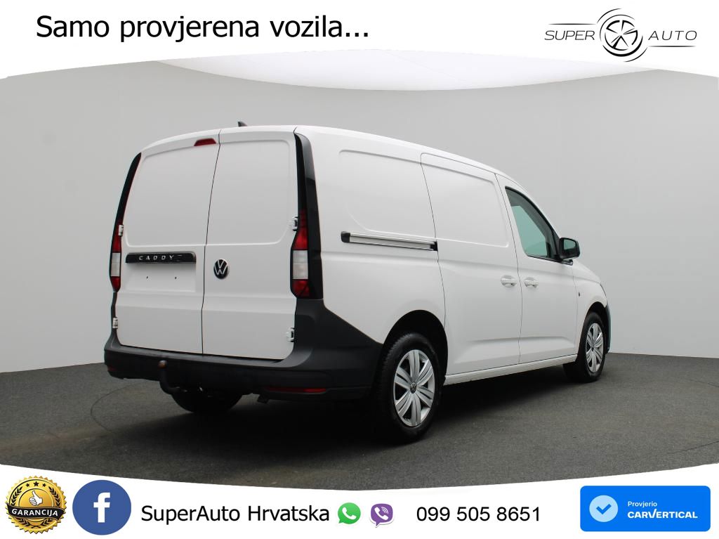 Volkswagen Caddy Cargo Maxi 2.0TDI+DSG+AHK+NAVI+KAMERA+APP+ 122 KS