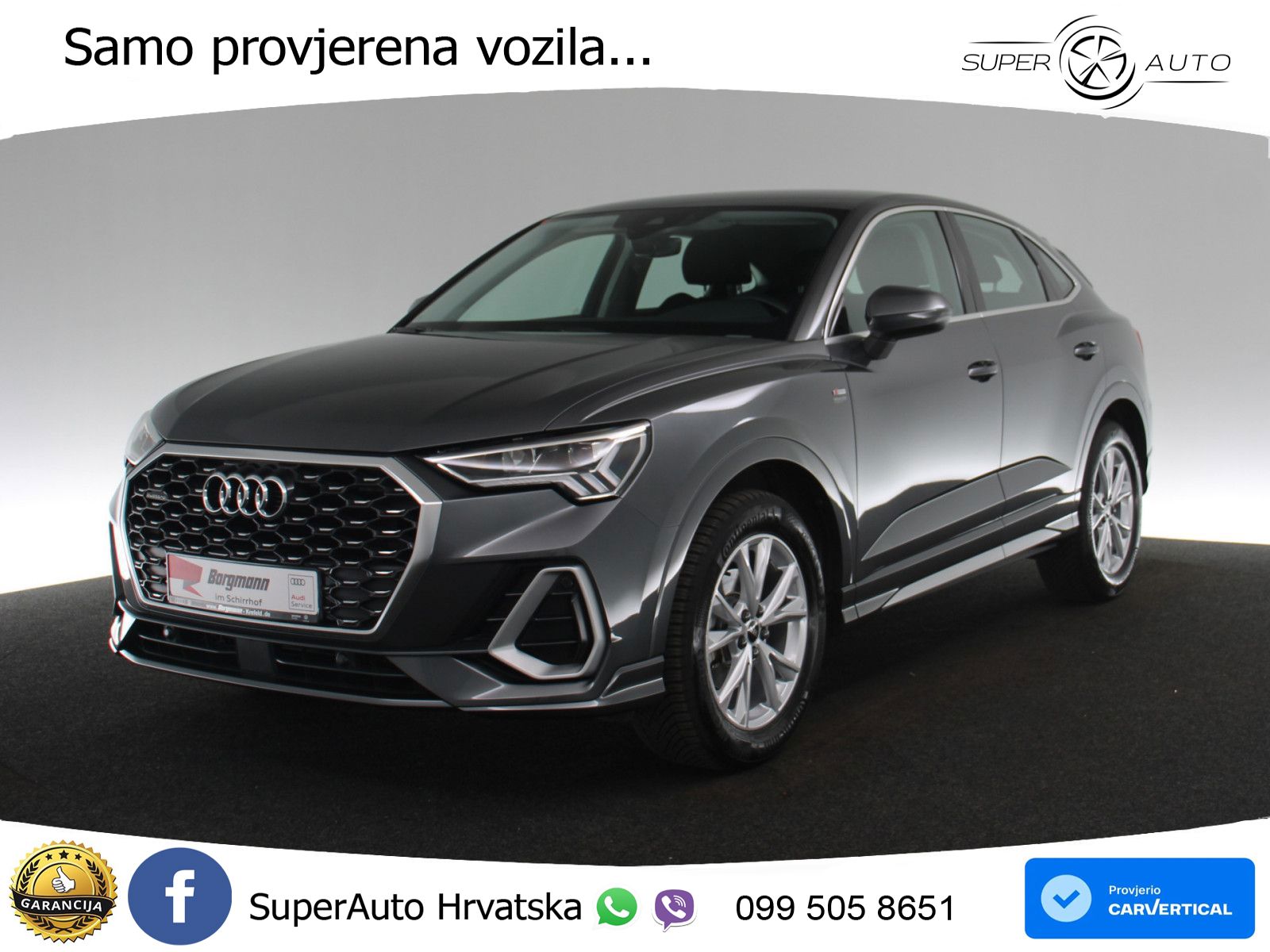 Audi Q3 Sportback 35 TDI (150 KS) quattro S tronic S line