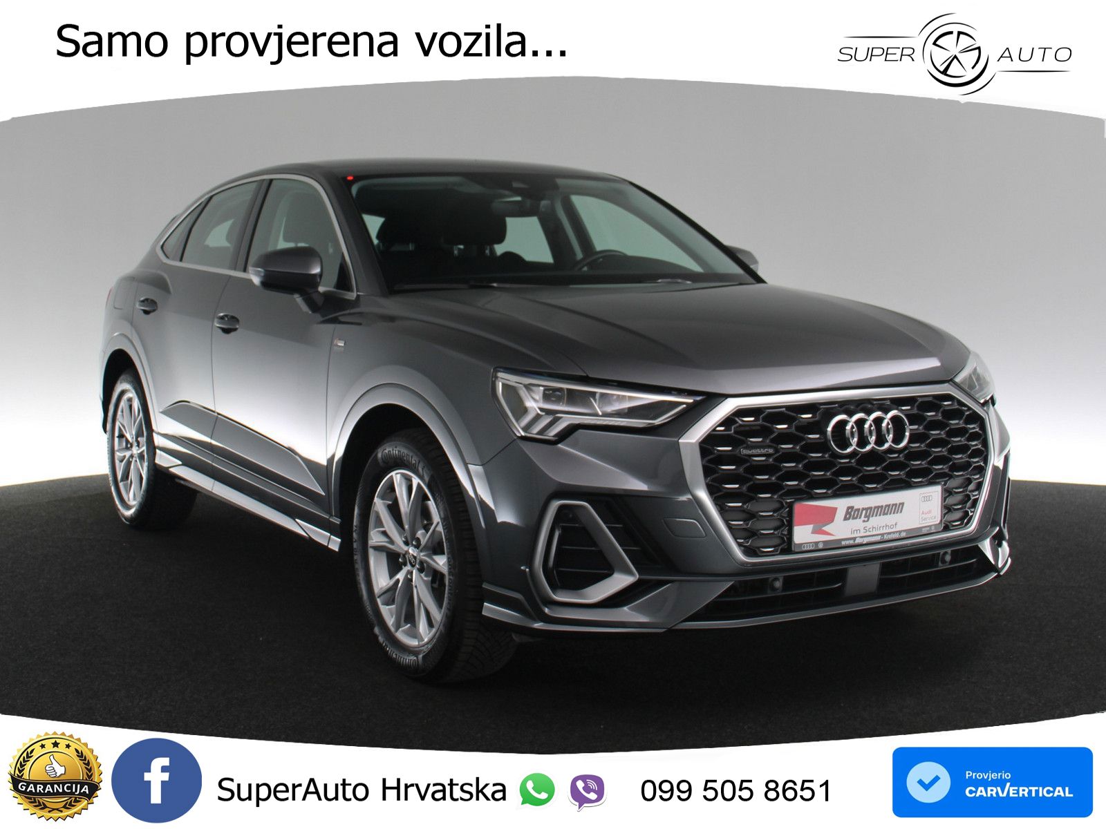 Audi Q3 Sportback 35 TDI (150 KS) quattro S tronic S line