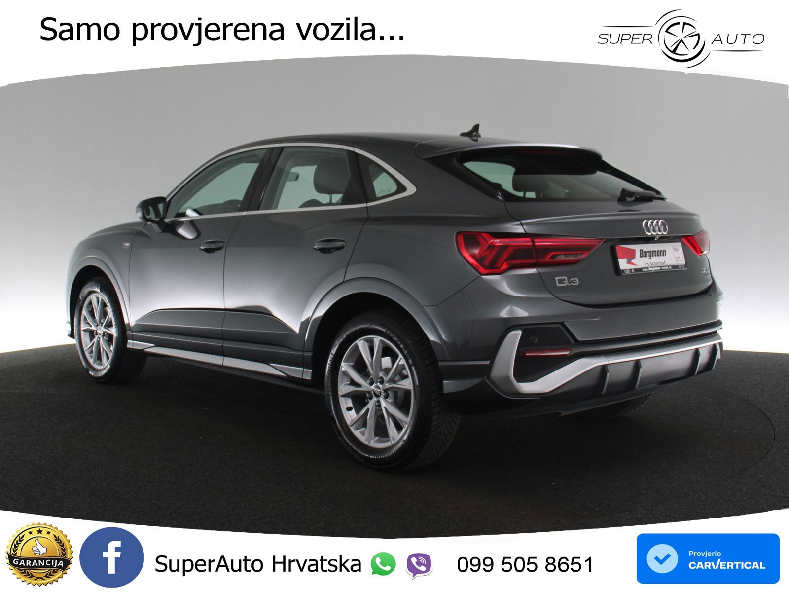Audi Q3 Sportback 35 TDI (150 KS) quattro S tronic S line