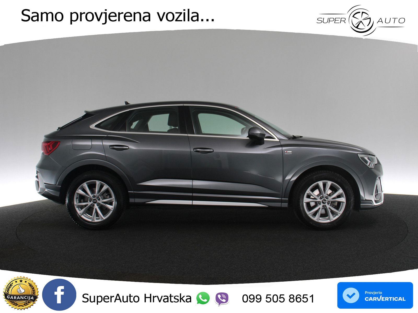 Audi Q3 Sportback 35 TDI (150 KS) quattro S tronic S line