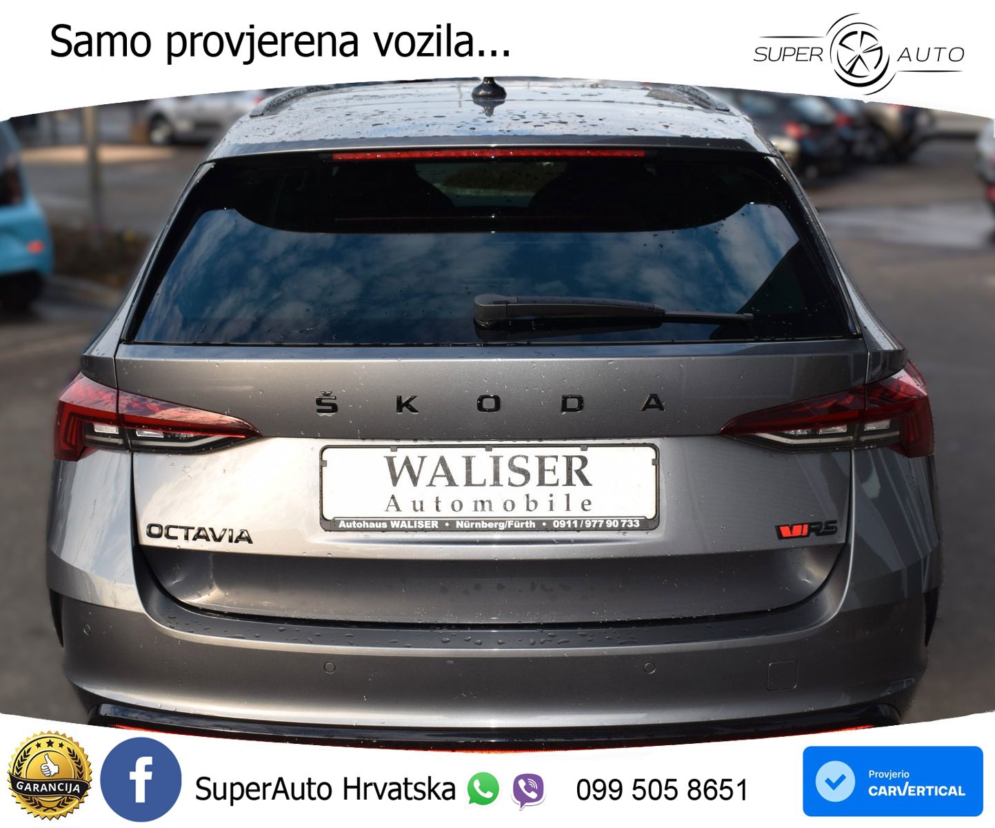 Škoda Octavia Combi RS 2.0 TDI (200 KS) 4x4 DSG