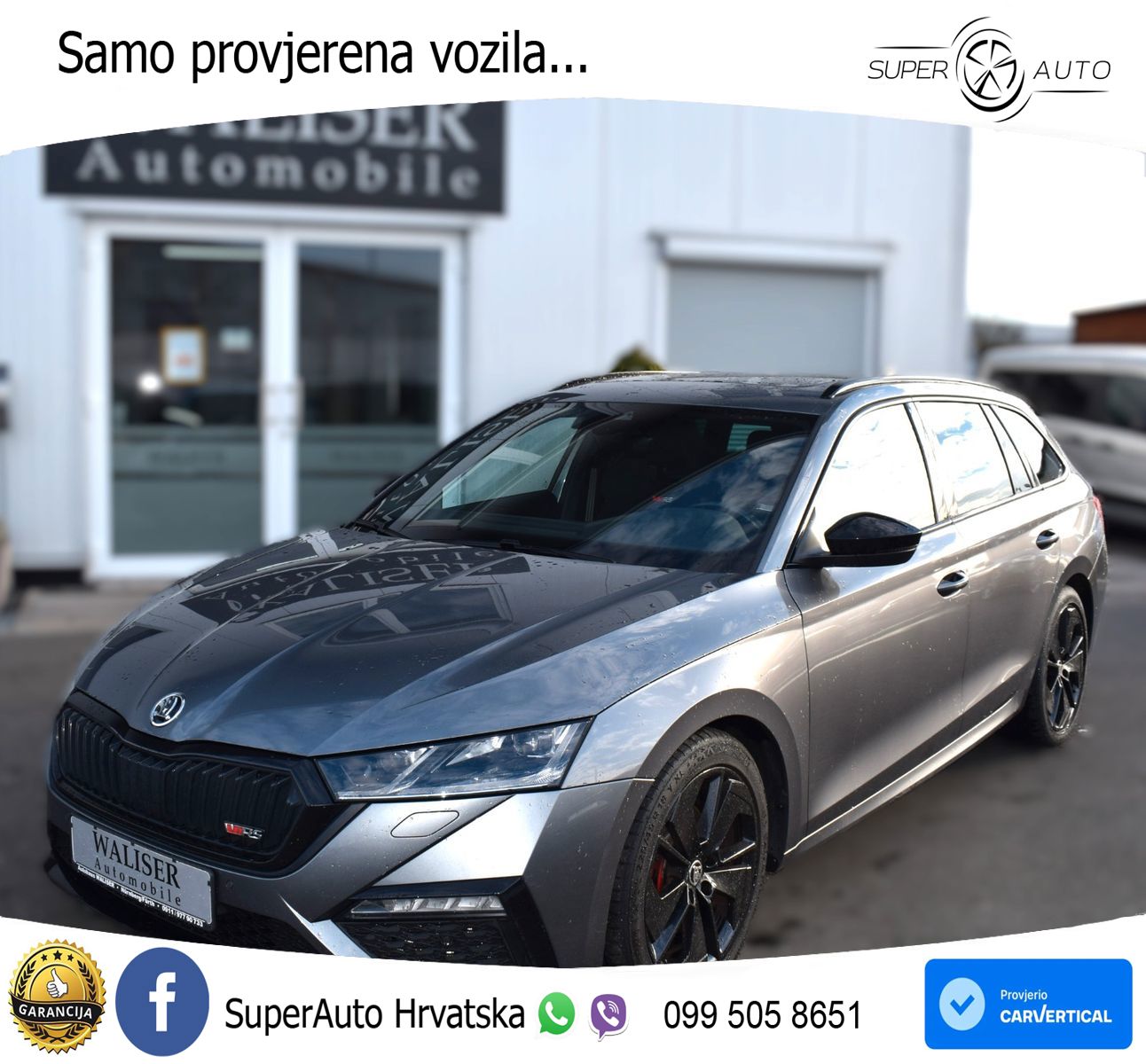 Škoda Octavia Combi RS 2.0 TDI (200 KS) 4x4 DSG