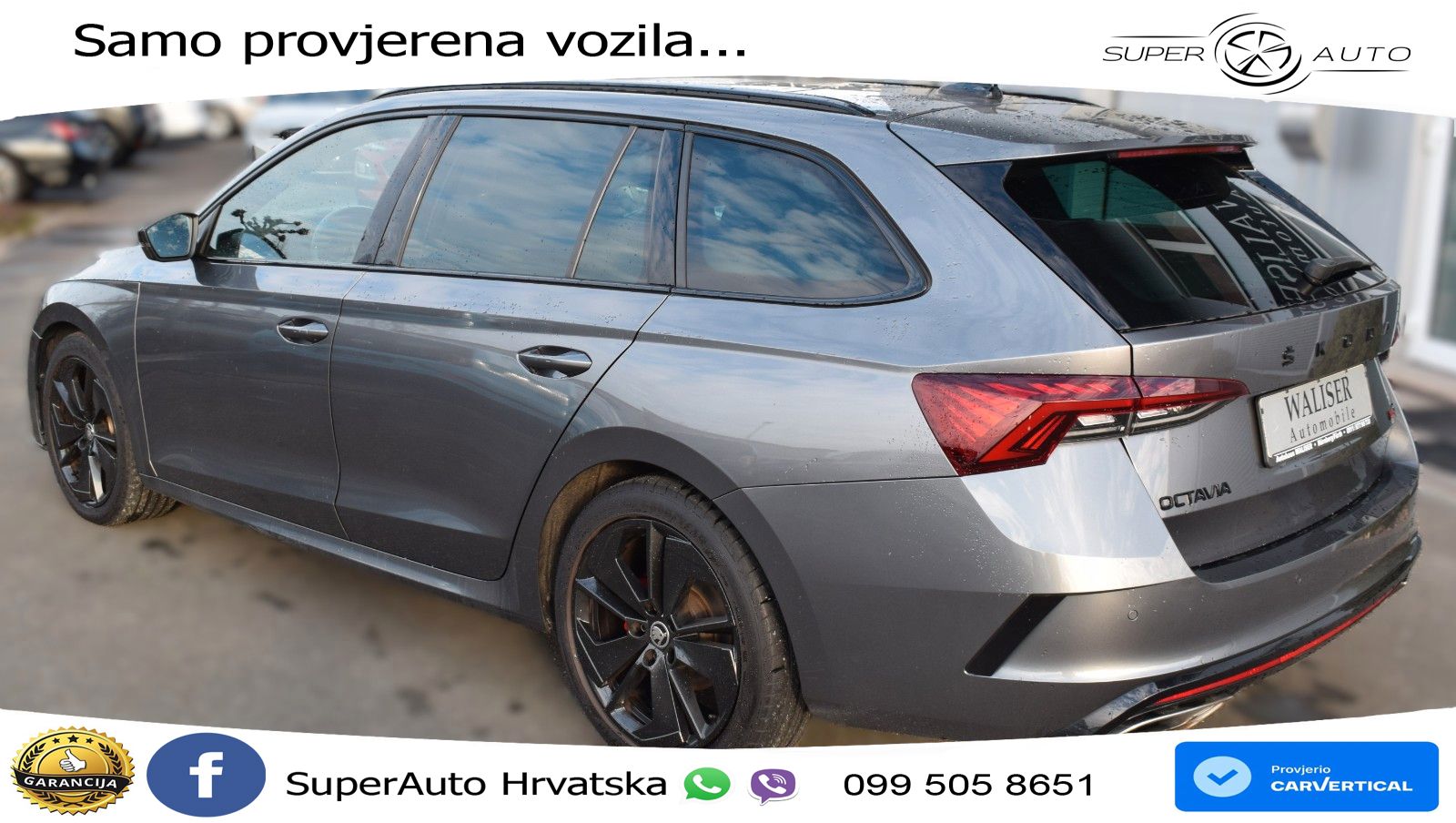 Škoda Octavia Combi RS 2.0 TDI (200 KS) 4x4 DSG