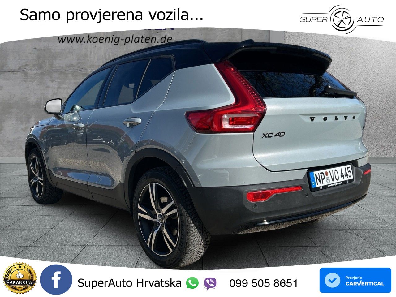Volvo XC40 2.0 B3 163 KS Automatic LED+GR SJED+ACC