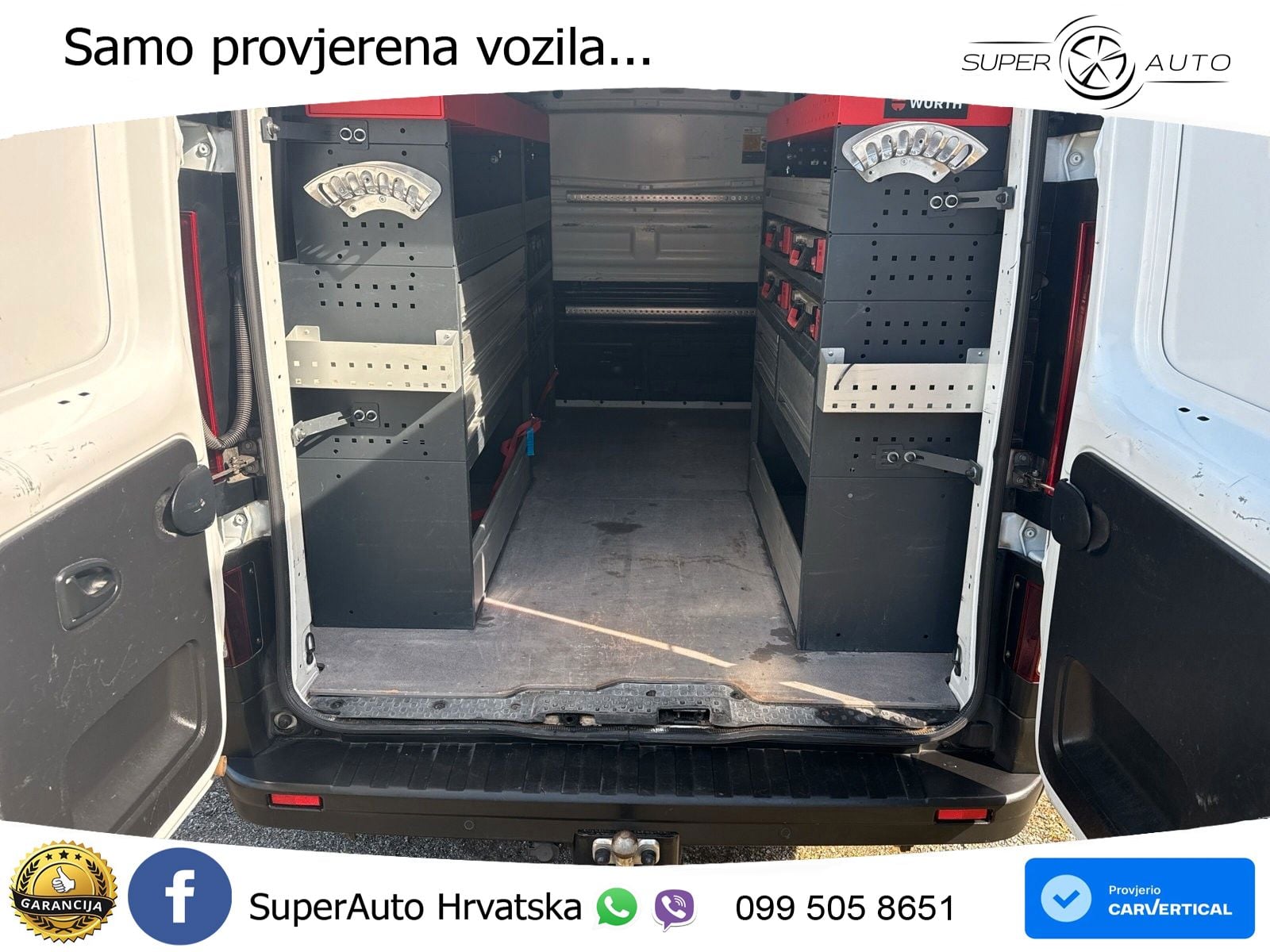 Renault Trafic Kasten L1H1 2,8t*AHK*Würth Ausbau*LED* 131 KS