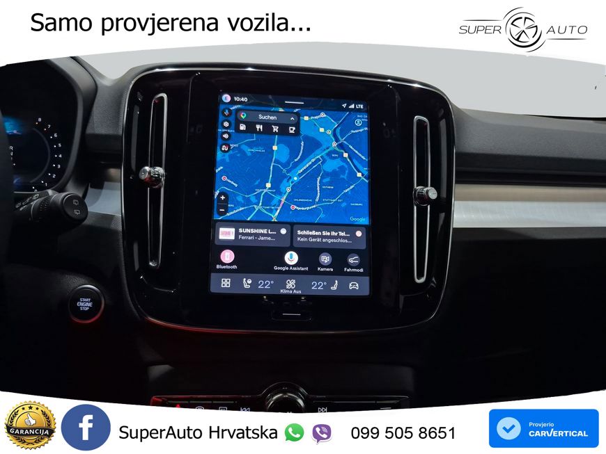 Volvo XC40 2.0 B4 AWD 197 KS Automatic LED+GR SJED+ACC