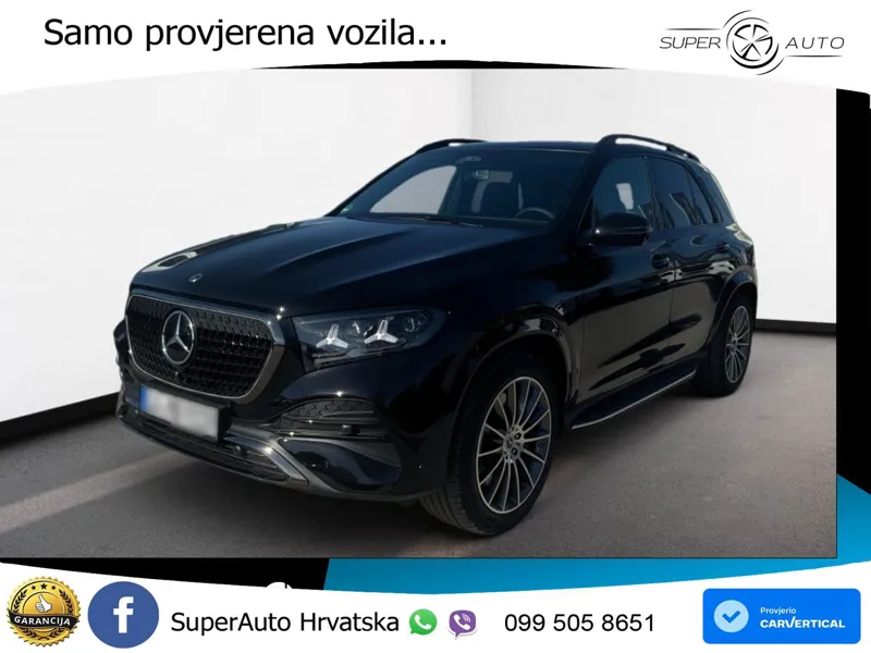 Mercedes GLE 450d (367 KS) EQ Boost 4MATIC 9G-TRONIC AMG ZRAČNI+ACC+GR SJED+KAM+PANO
