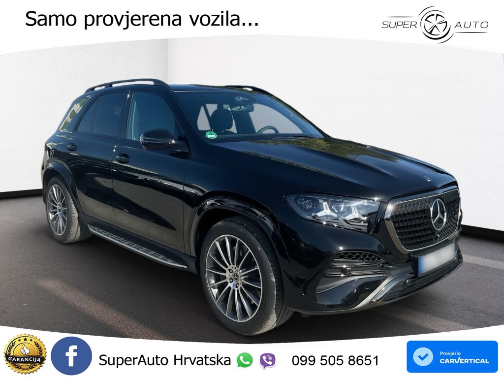 Mercedes GLE 450d (367 KS) EQ Boost 4MATIC 9G-TRONIC AMG ZRAČNI+ACC+GR SJED+KAM+PANO