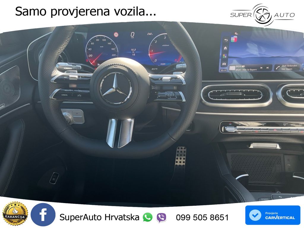 Mercedes GLE 450d (367 KS) EQ Boost 4MATIC 9G-TRONIC AMG ZRAČNI+ACC+GR SJED+KAM+PANO