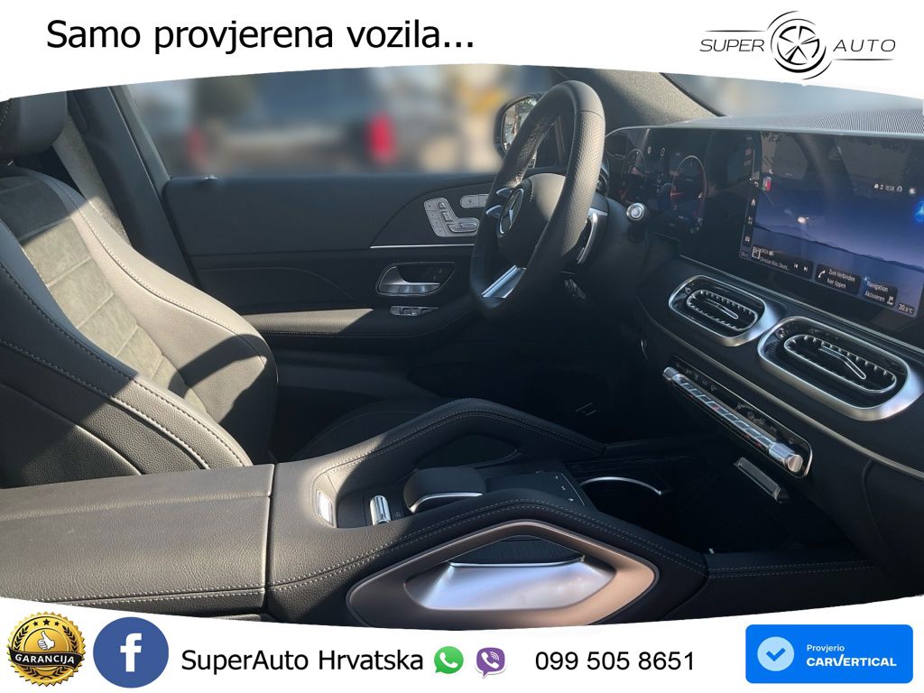 Mercedes GLE 450d (367 KS) EQ Boost 4MATIC 9G-TRONIC AMG ZRAČNI+ACC+GR SJED+KAM+PANO