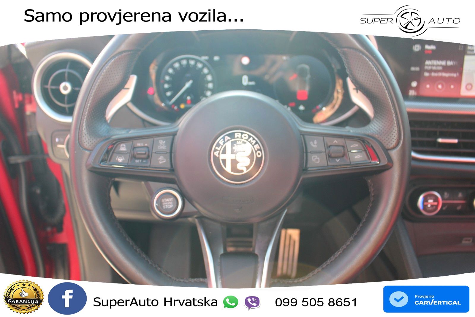 Alfa Romeo Stelvio 2.2 MultiJet II (210 KS) Q4 Automatic LED+GR SJED+ACC