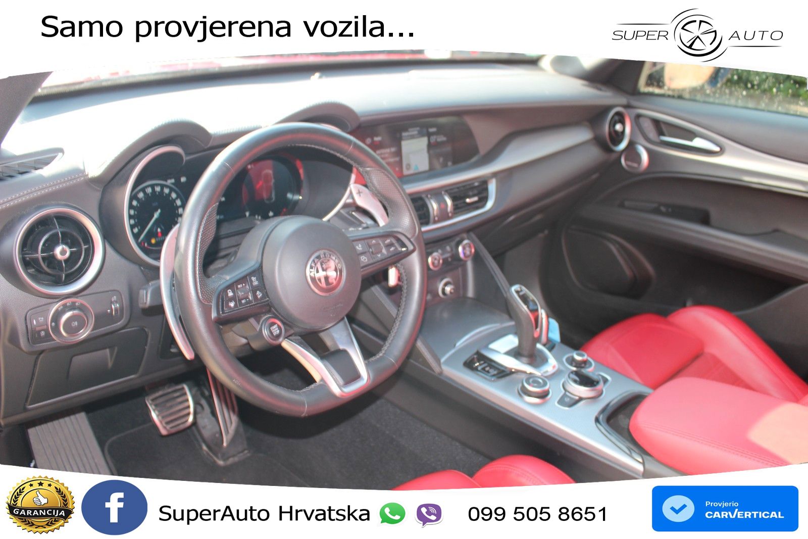 Alfa Romeo Stelvio 2.2 MultiJet II (210 KS) Q4 Automatic LED+GR SJED+ACC