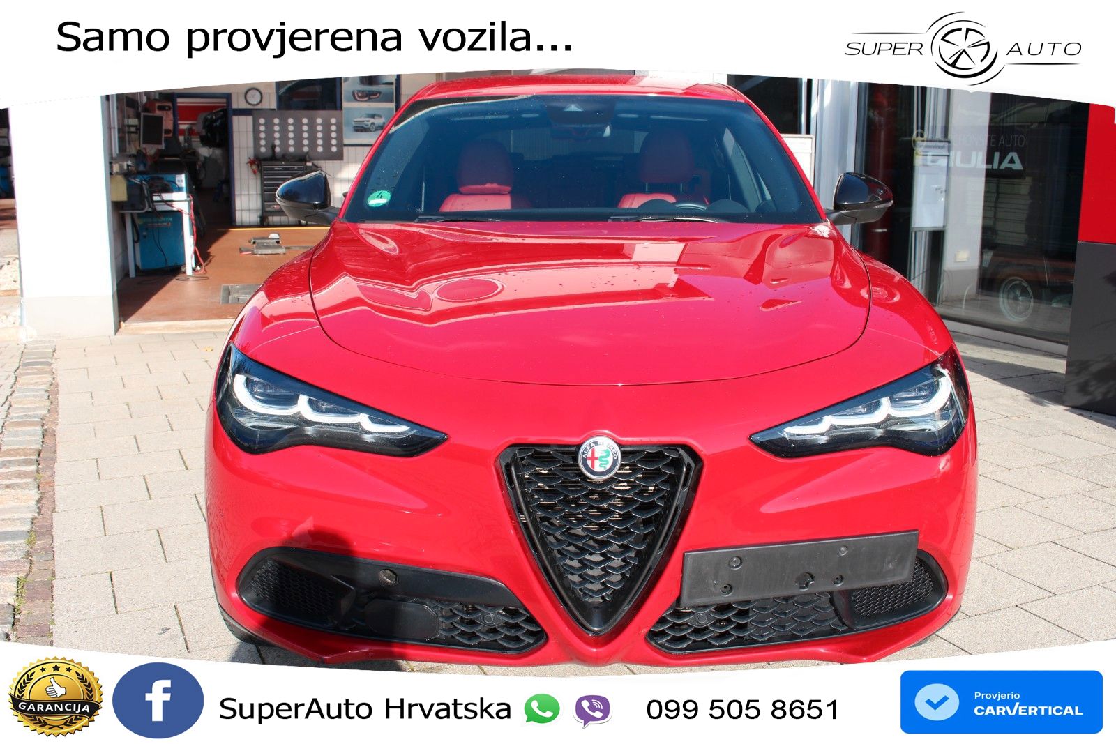 Alfa Romeo Stelvio 2.2 MultiJet II (210 KS) Q4 Automatic LED+GR SJED+ACC