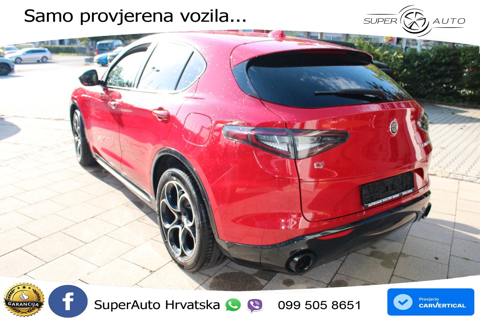 Alfa Romeo Stelvio 2.2 MultiJet II (210 KS) Q4 Automatic LED+GR SJED+ACC