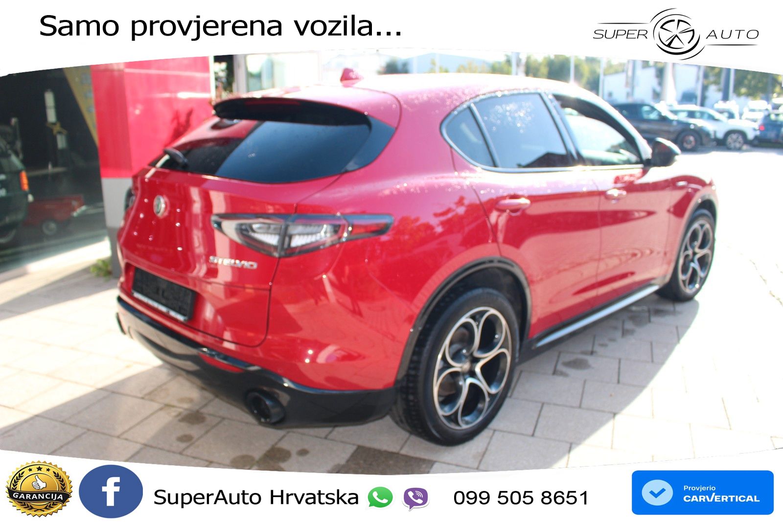 Alfa Romeo Stelvio 2.2 MultiJet II (210 KS) Q4 Automatic LED+GR SJED+ACC