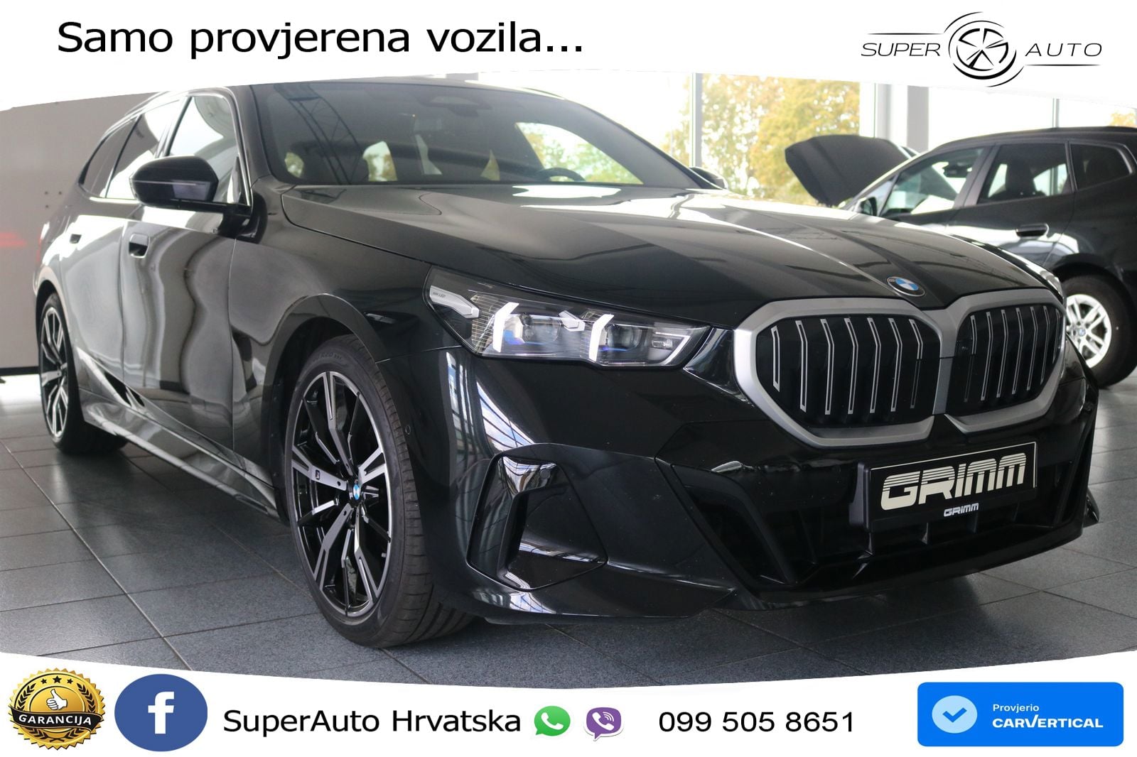 BMW 520d Touring (197 KS) Steptronic M Sport LED+GR SJED+ACC