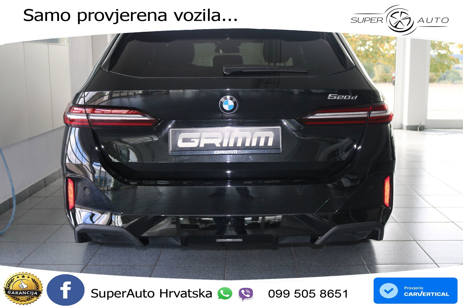 BMW 520d Touring (197 KS) Steptronic M Sport LED+GR SJED+ACC