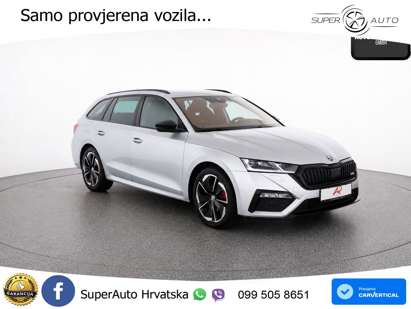 Škoda Octavia Combi RS 2.0 TDI (200 KS) 4x4 DSG