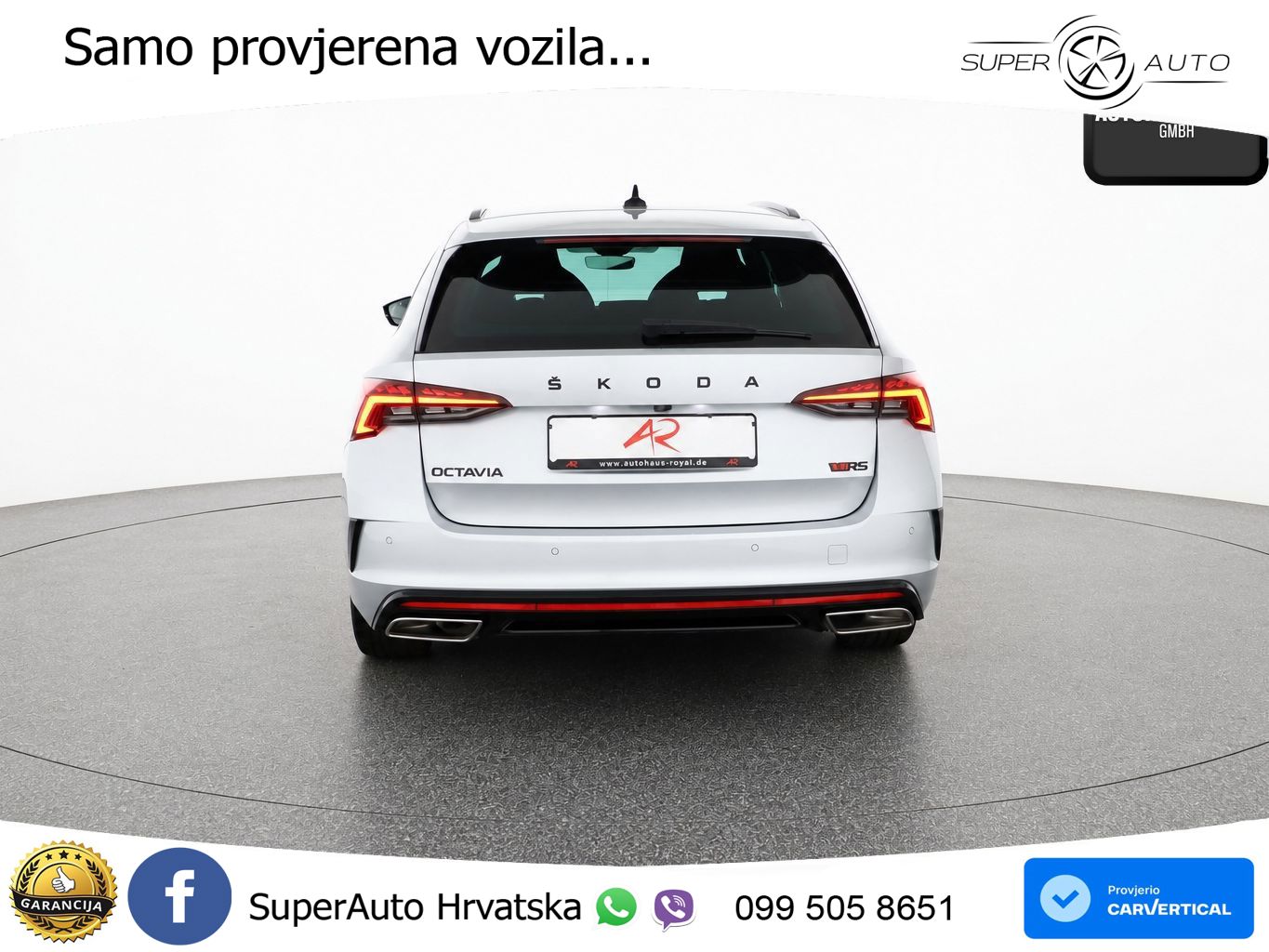 Škoda Octavia Combi RS 2.0 TDI (200 KS) 4x4 DSG