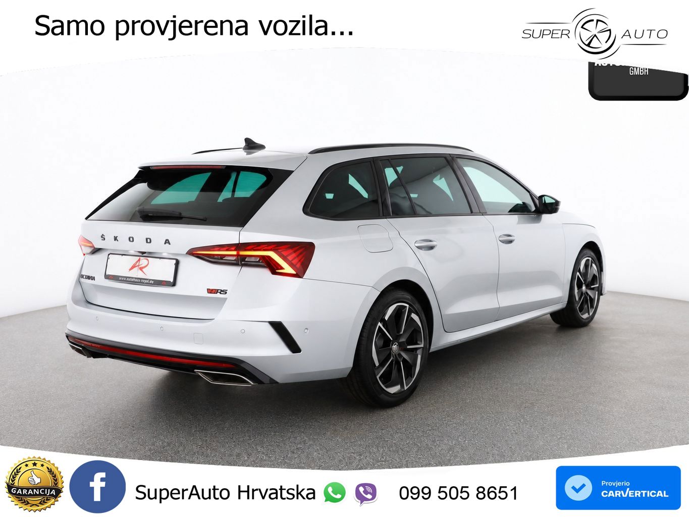 Škoda Octavia Combi RS 2.0 TDI (200 KS) 4x4 DSG