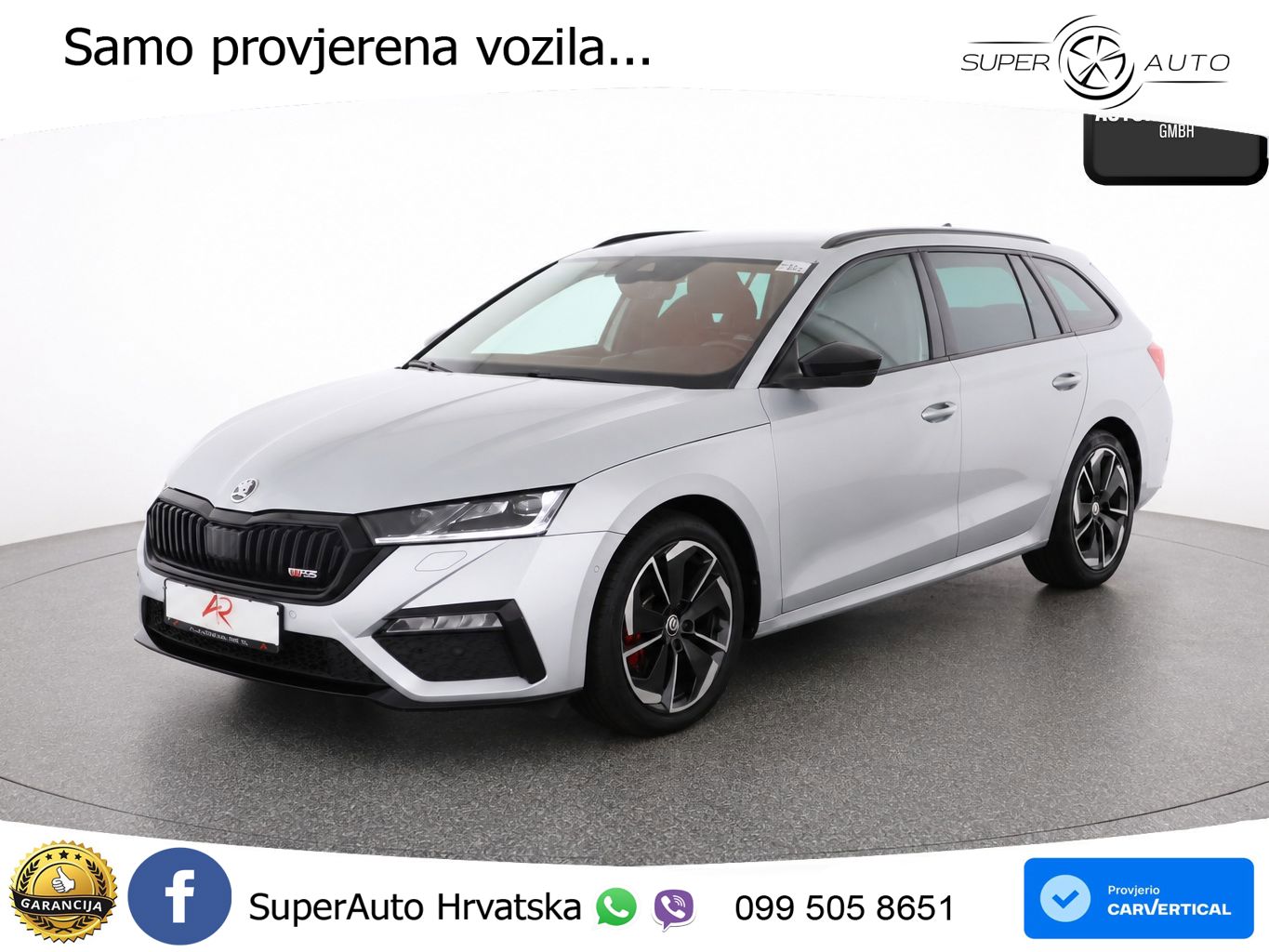 Škoda Octavia Combi RS 2.0 TDI (200 KS) 4x4 DSG